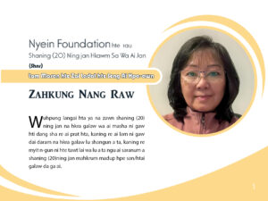 Read more about the article Nyein Foundation wuhpung hte shaning 20 ning jan rau hkawm sa wa ai wa (shnr) lam masan hte zai ladat hte seng ai hpa-awn, Jan. Zahkung Nang Raw